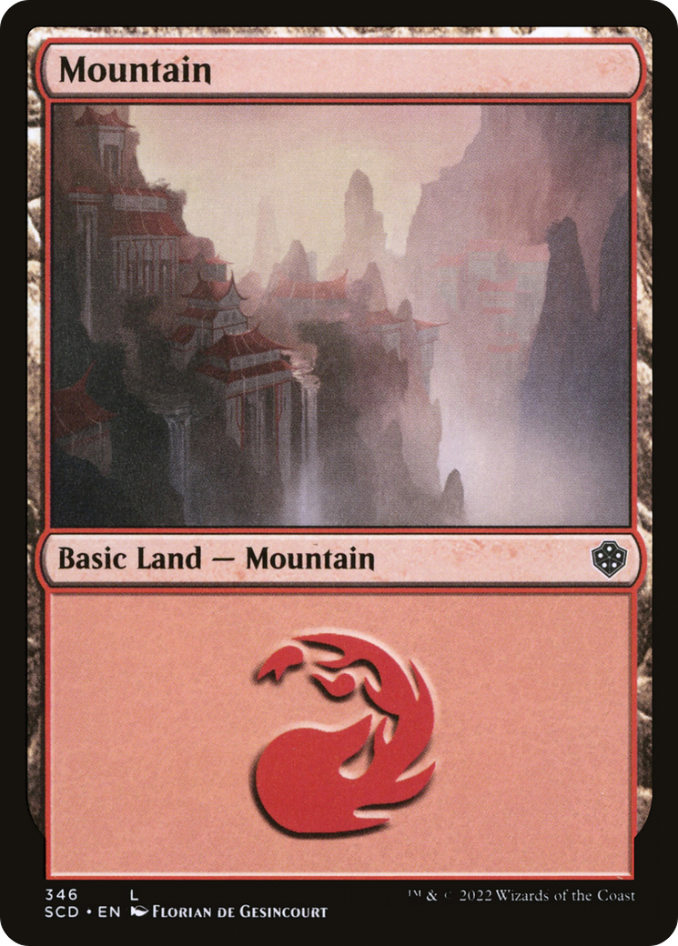 Mountain (346) - Starter Commander Decks