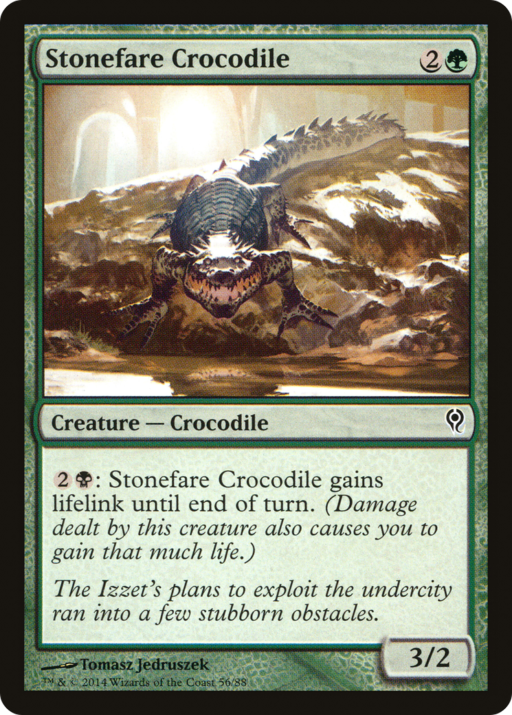 Stonefare Crocodile (056) - Duel Decks: Jace vs. Vraska
