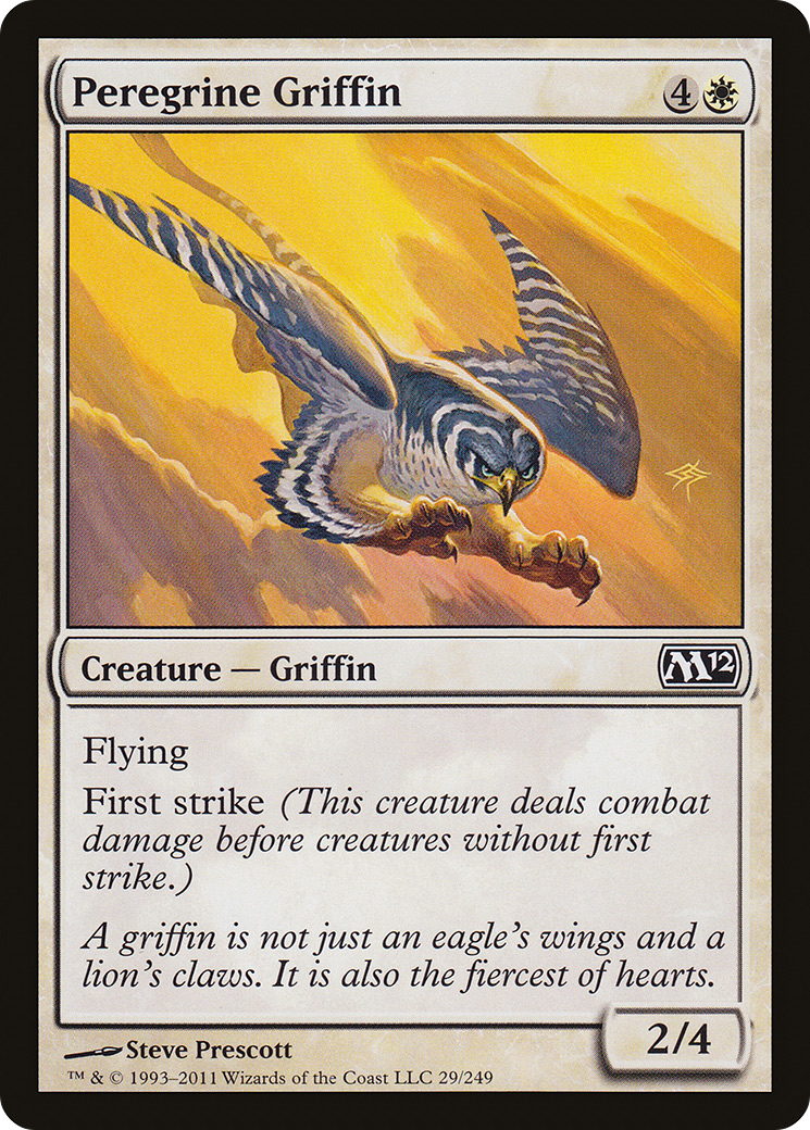 Peregrine Griffin (029) Foil - Magic 2012