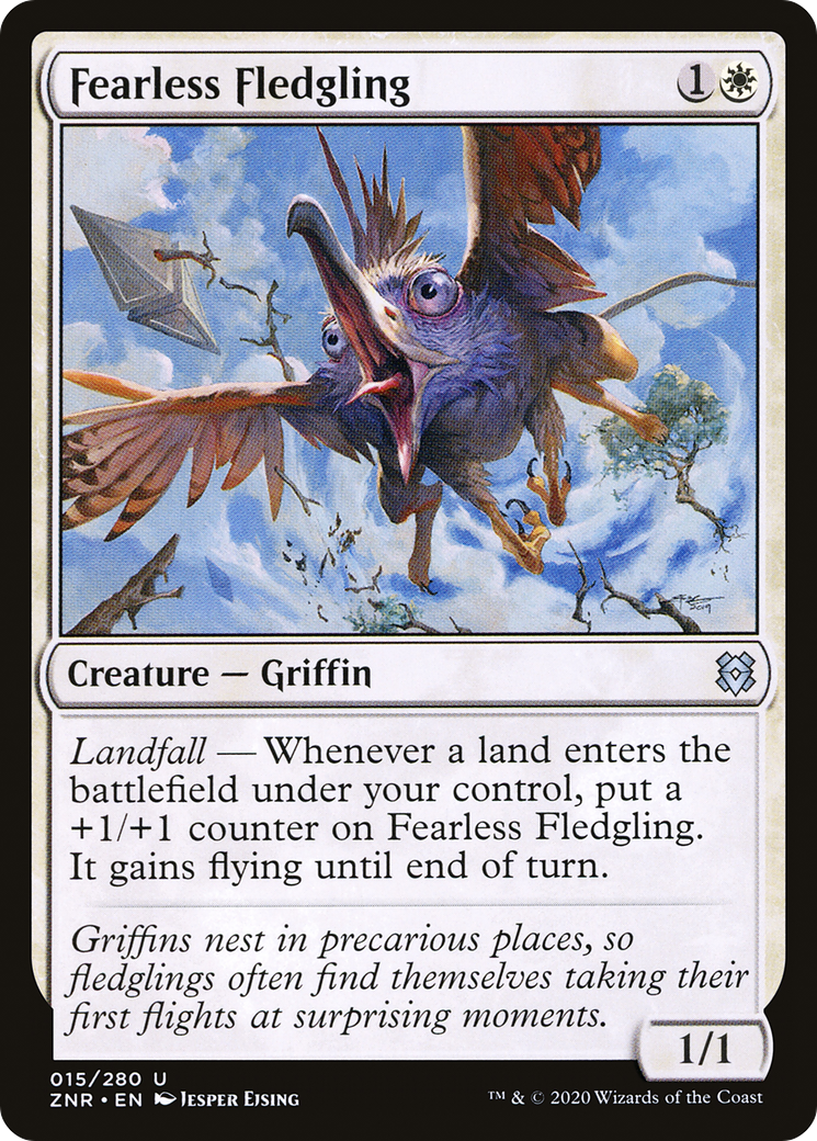 Fearless Fledgling (015) Foil - Zendikar Rising