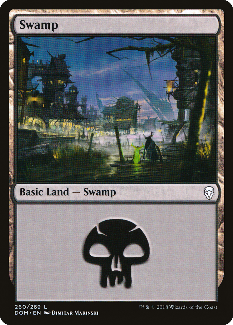 Swamp (260) - Dominaria