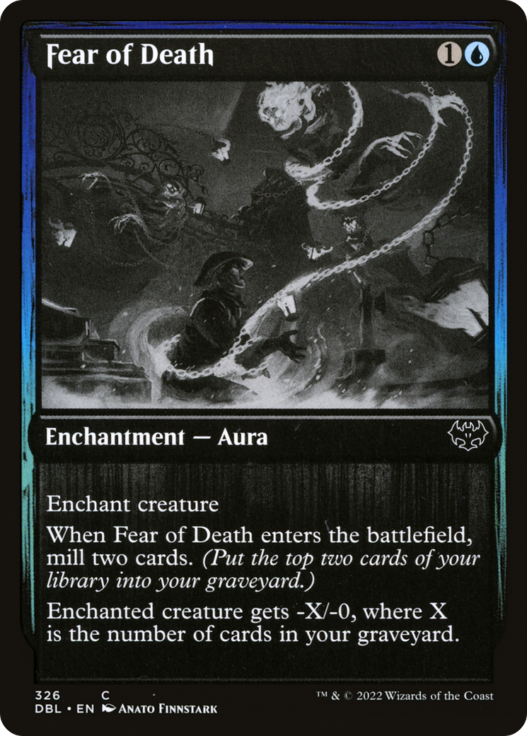 Fear of Death (326) Foil - Innistrad: Double Feature