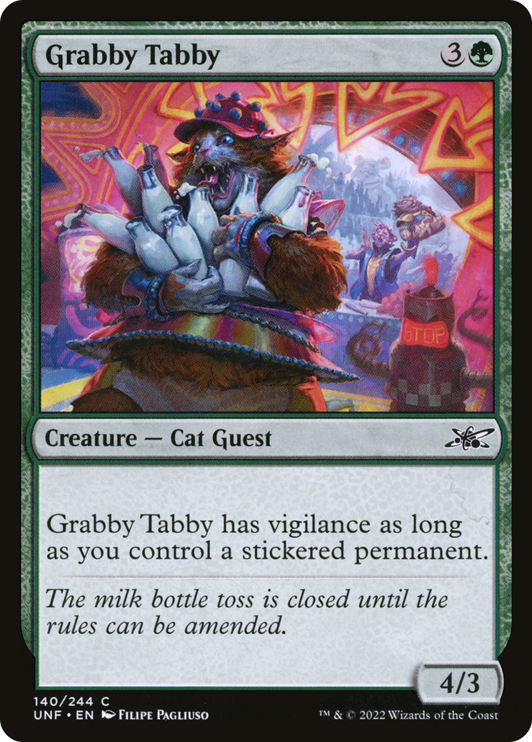 Grabby Tabby (140) Foil - Unfinity