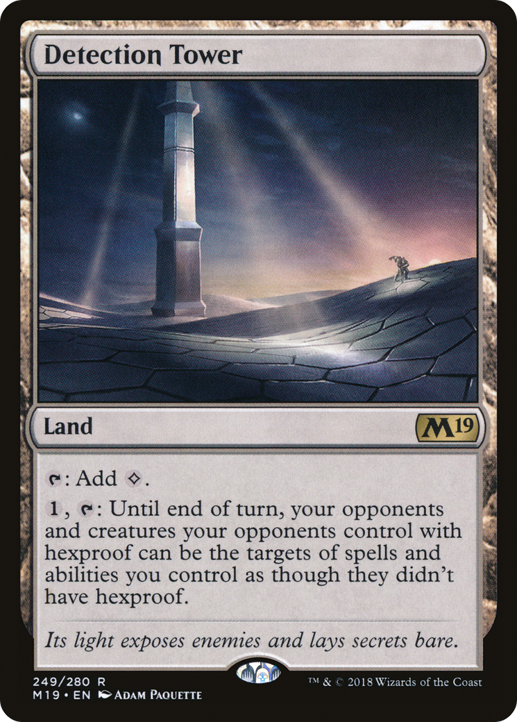 Detection Tower (249) Foil - Core Set 2019
