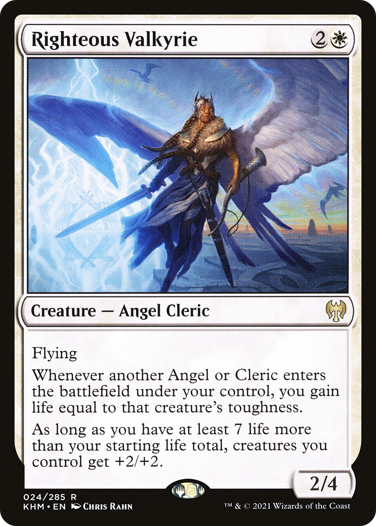 Righteous Valkyrie (024) Foil - Kaldheim