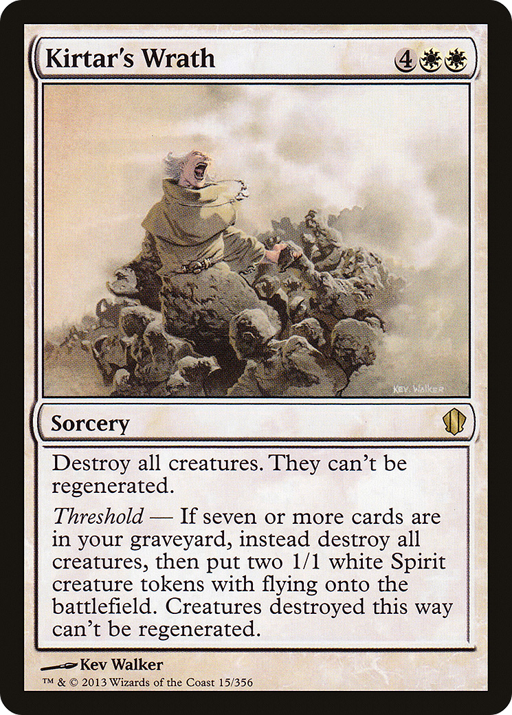 Kirtar's Wrath (015) - Commander 2013