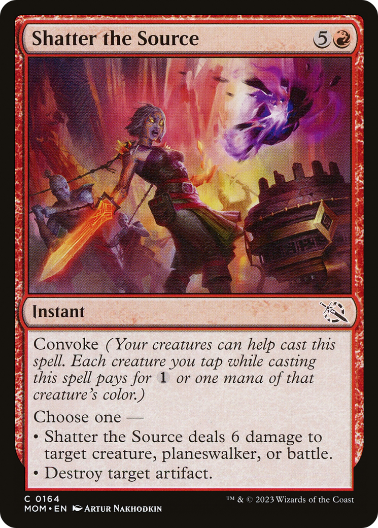 Shatter the Source (164) - March of the Machine