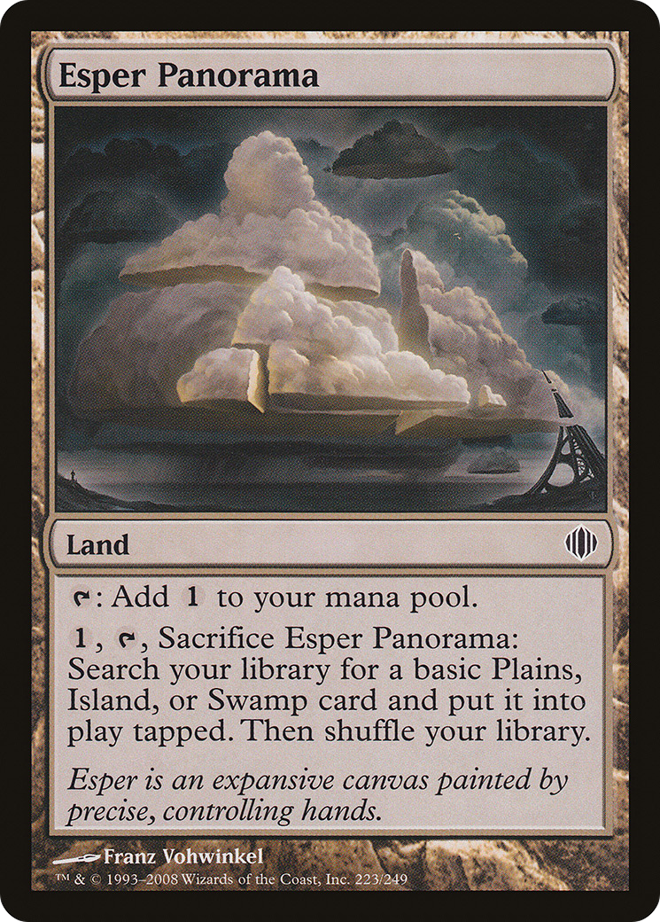 Esper Panorama (223) Foil - Shards of Alara