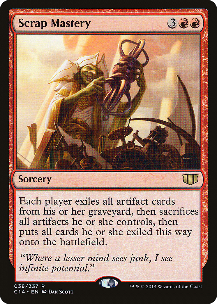Scrap Mastery (038) - Commander 2014