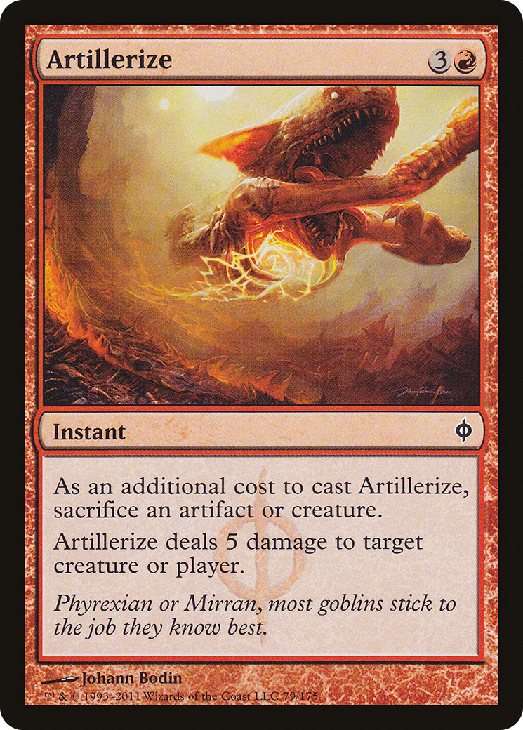 Artillerize (079) - New Phyrexia