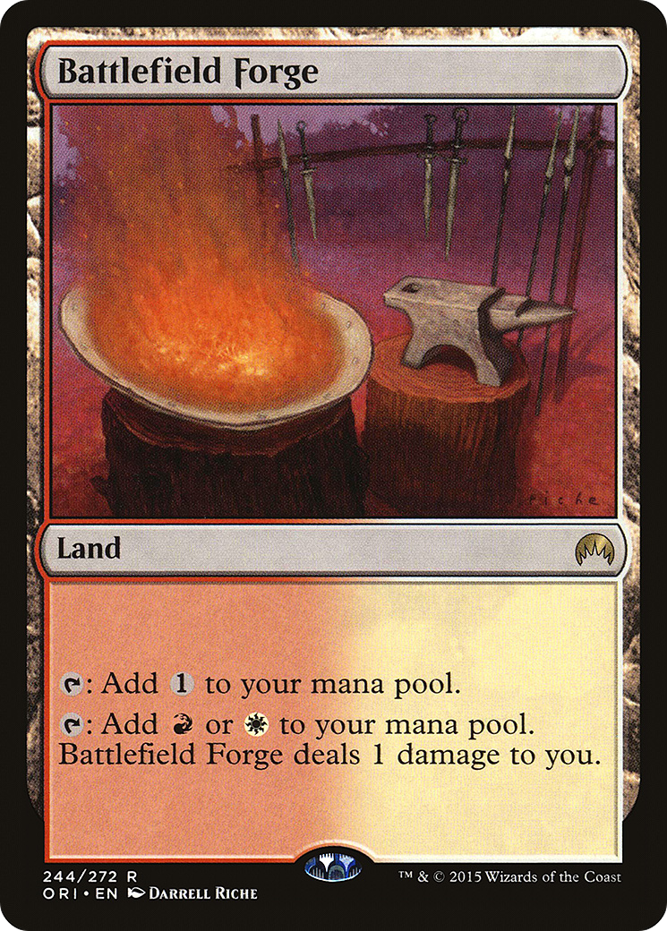 Battlefield Forge (244) Foil - Magic Origins