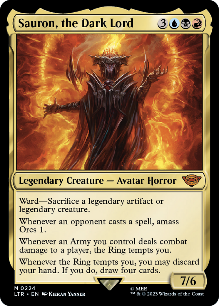 Sauron, the Dark Lord (224) - The Lord of the Rings: Tales of Middle-earth