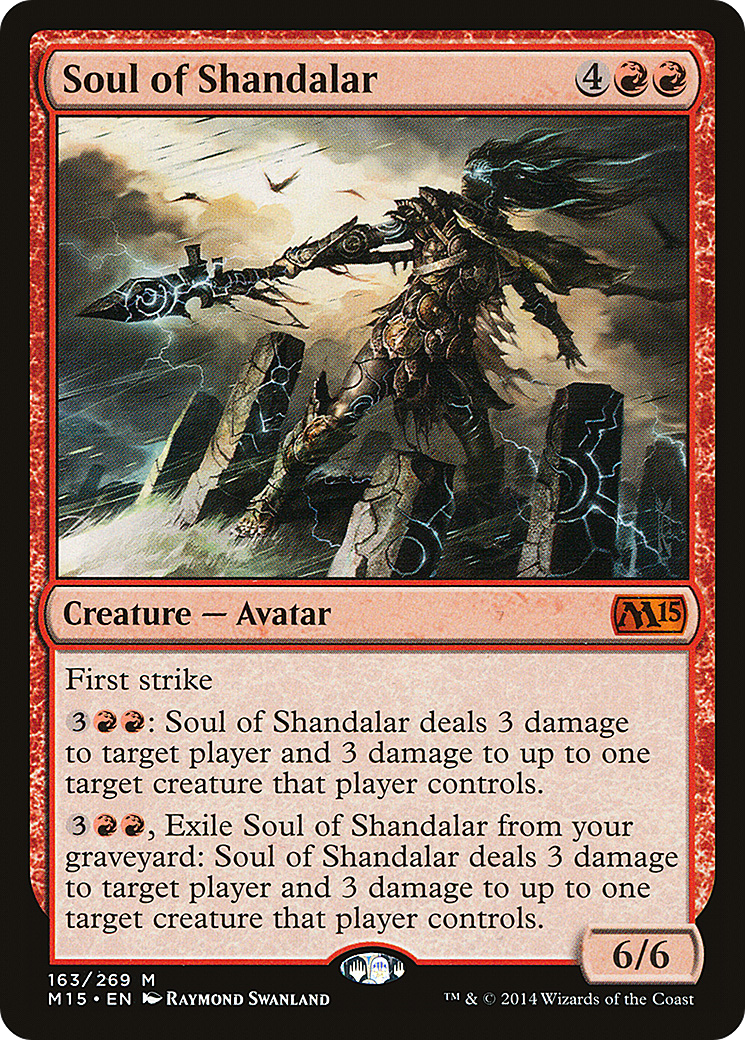 Soul of Shandalar (163) Foil - Magic 2015