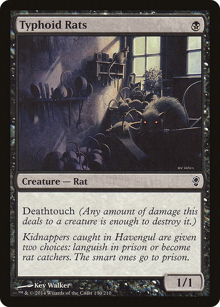 Typhoid Rats (130) Foil - Conspiracy