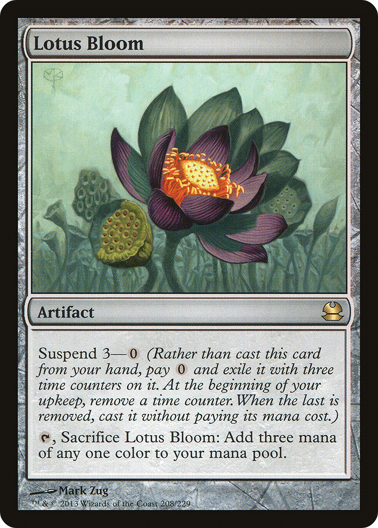 Lotus Bloom (208) Foil - Modern Masters