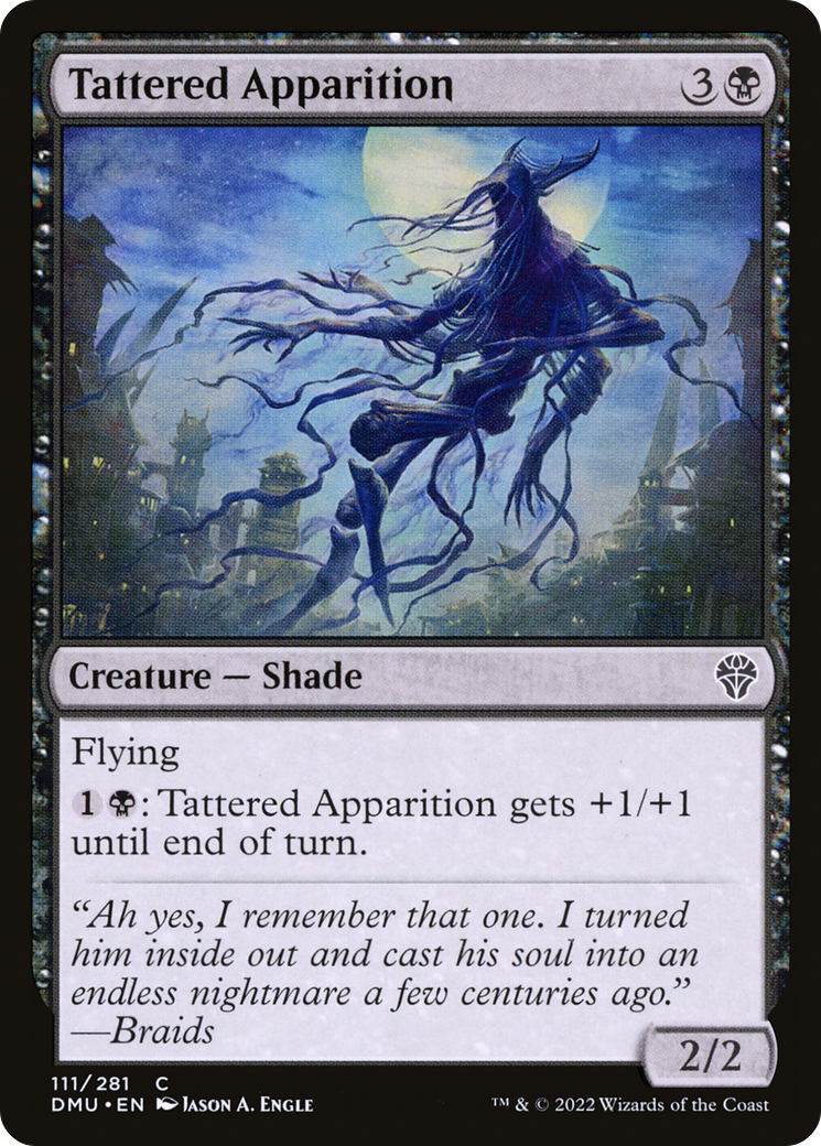 Tattered Apparition (111) Foil - Dominaria United