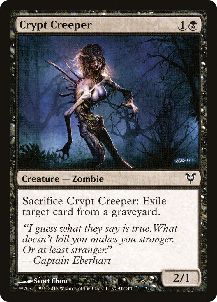 Crypt Creeper (091) - Avacyn Restored