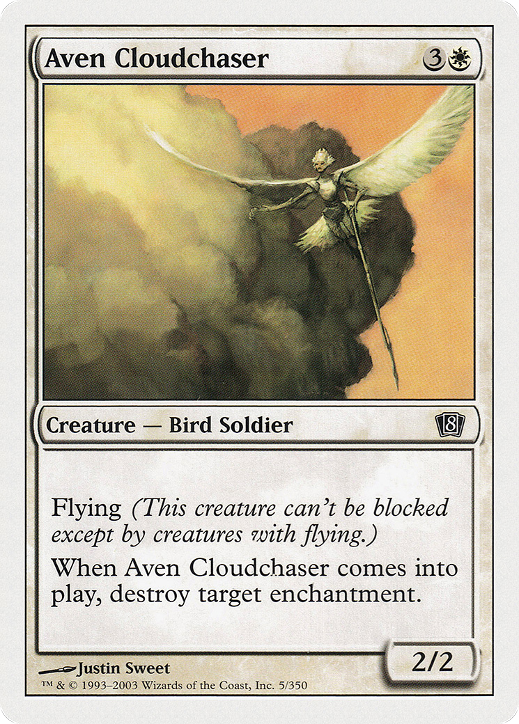 Aven Cloudchaser (005) Foil - Eighth Edition