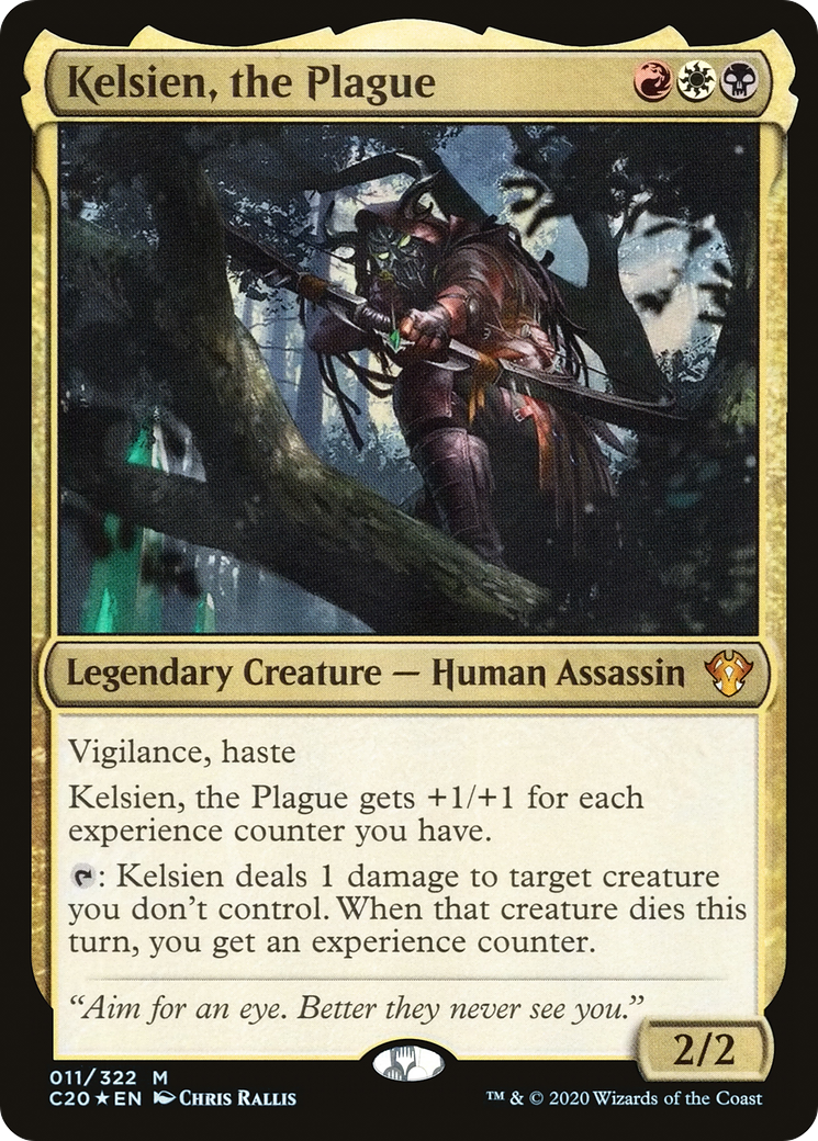 Kelsien, the Plague (011) Foil - Commander 2020