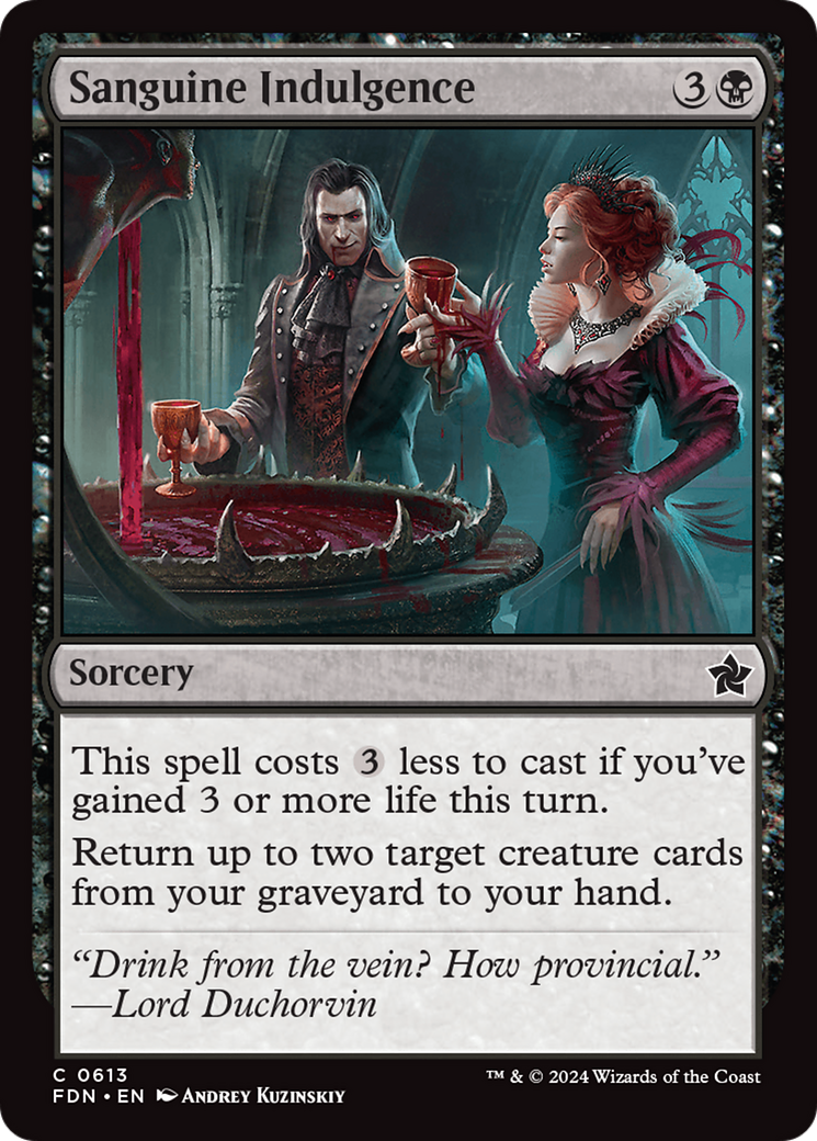 Sanguine Indulgence (613)