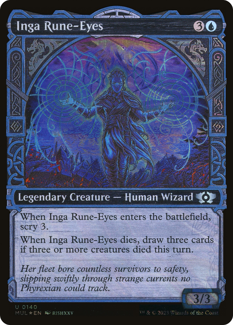 Inga Rune-Eyes (Showcase) (140) Foil - Multiverse Legends
