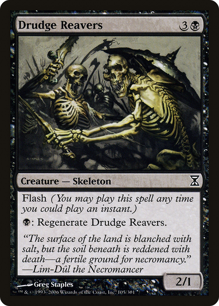 Drudge Reavers (105) Foil - Time Spiral