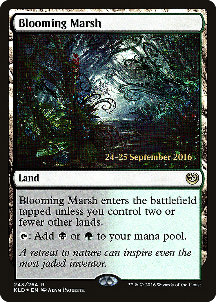 Blooming Marsh (Prerelease) (243) Foil - Kaladesh Promos