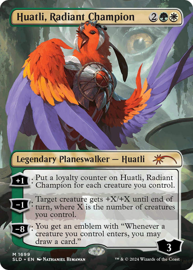 Huatli, Radiant Champion (1699) - Secret Lair Drop
