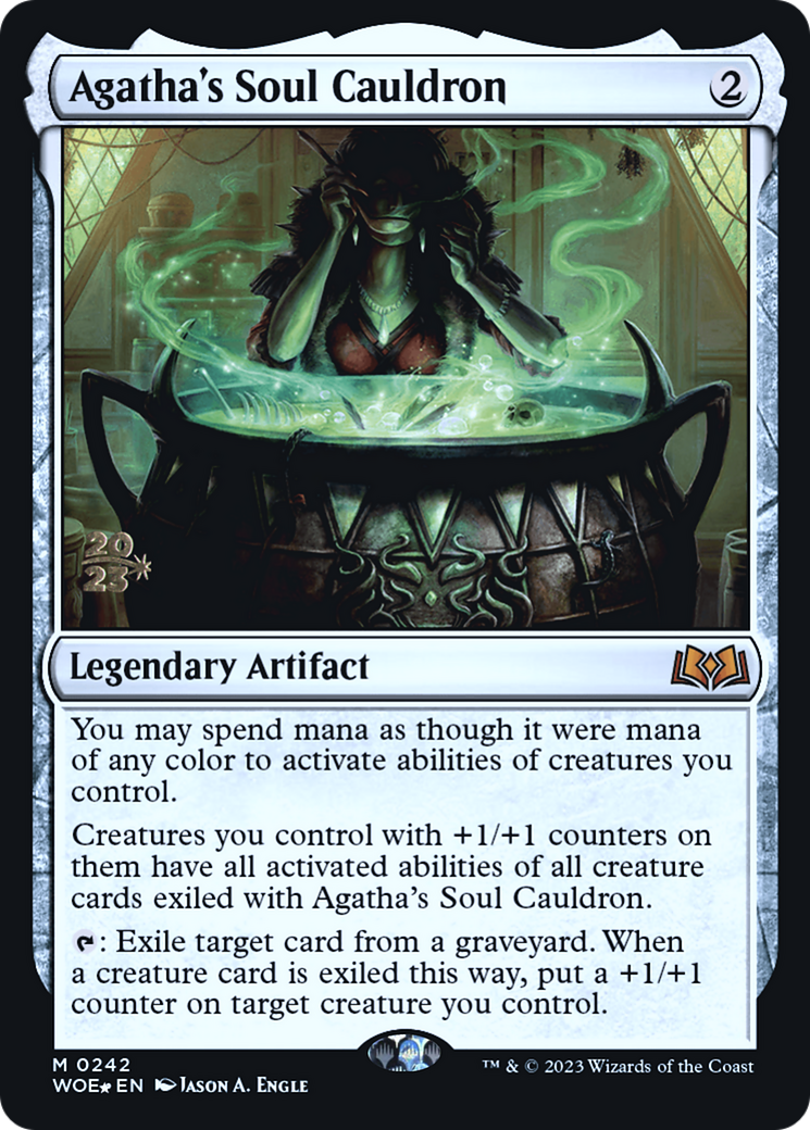 Agatha's Soul Cauldron (242) Foil - Wilds of Eldraine Promos