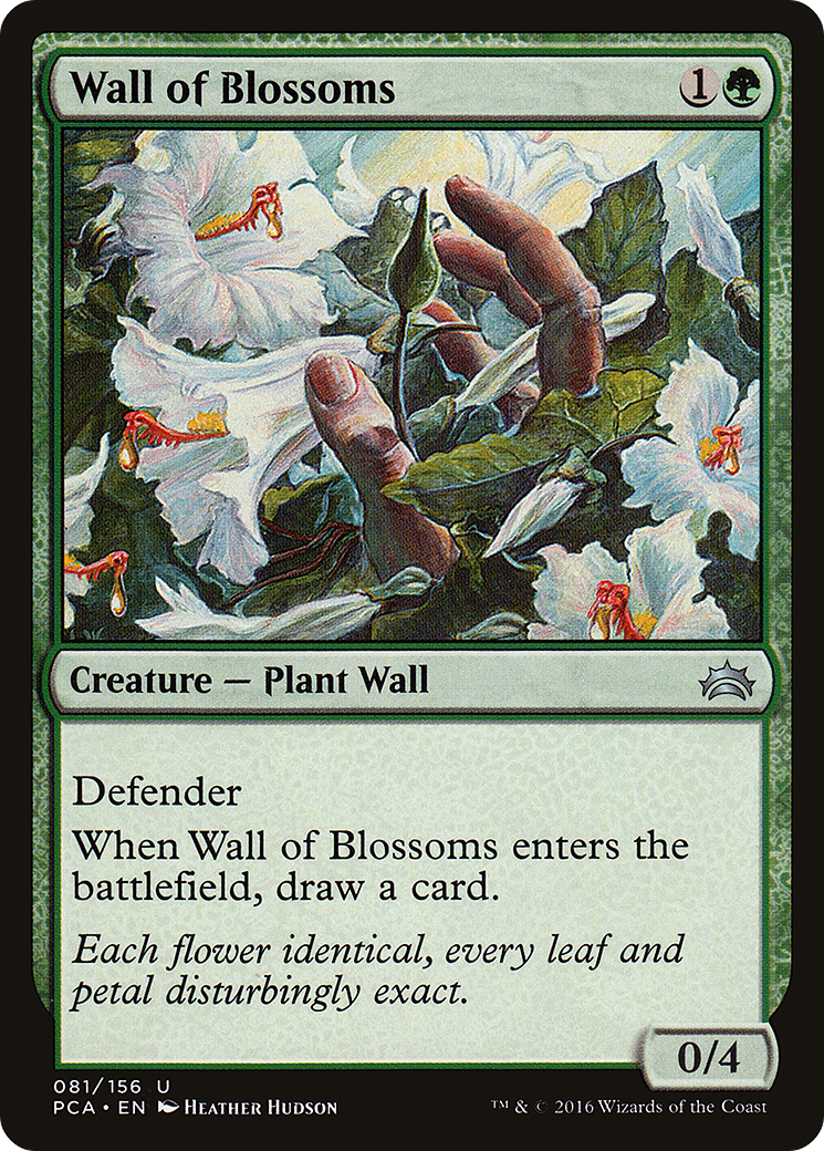 Wall of Blossoms (081) - Planechase Anthology