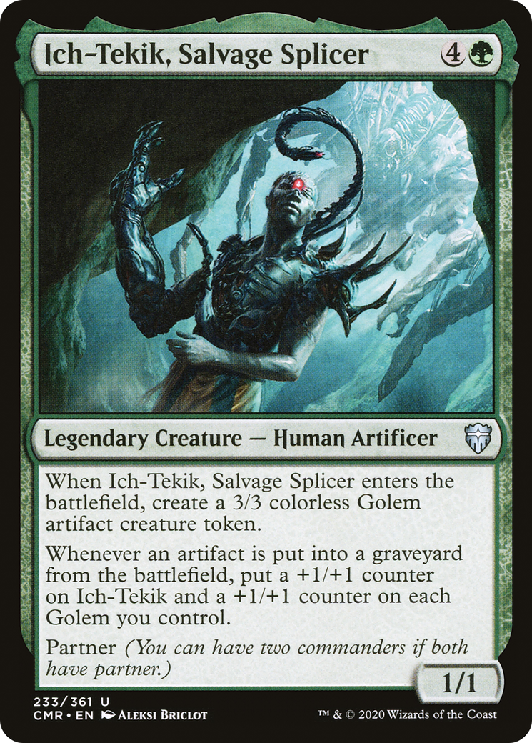 Ich-Tekik, Salvage Splicer (233) - Commander Legends