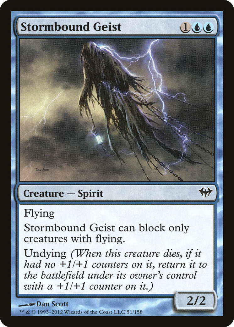 Stormbound Geist (051) Foil - Dark Ascension