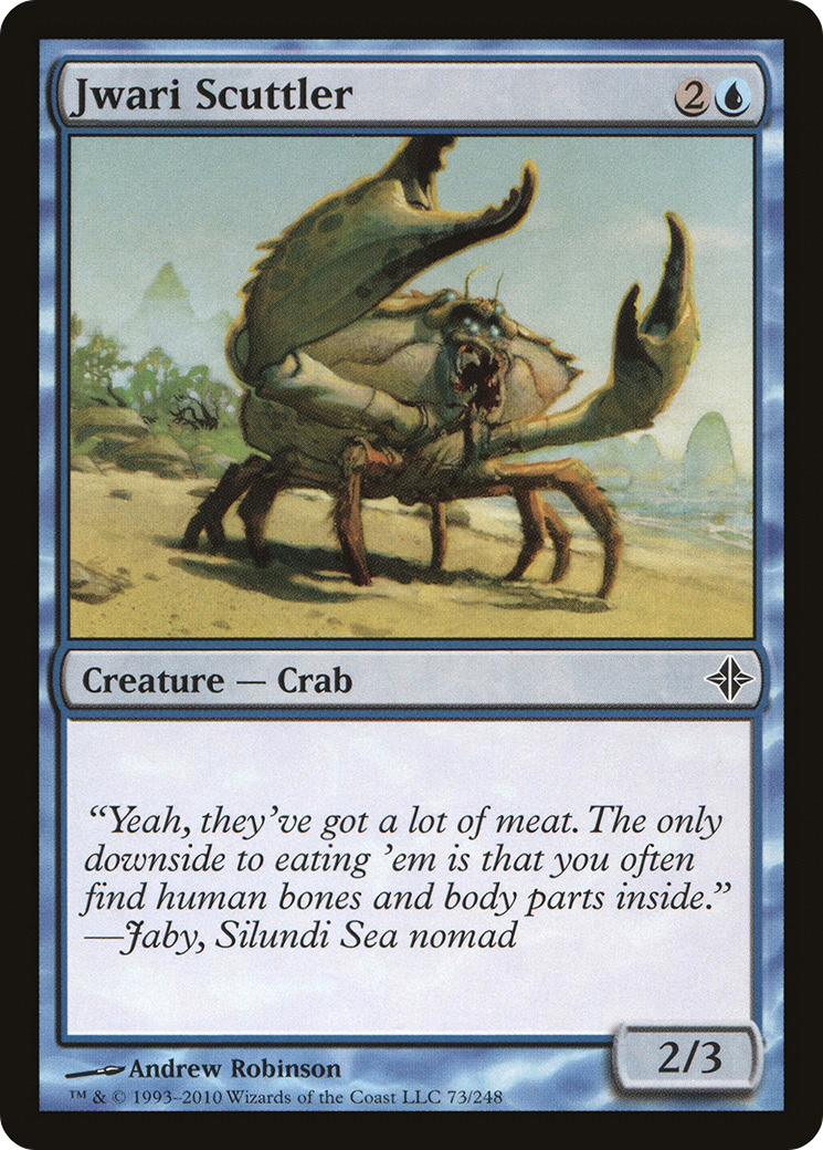 Jwari Scuttler (073) Foil - Rise of the Eldrazi