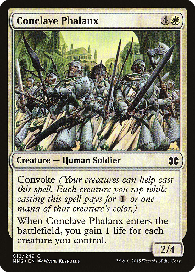 Conclave Phalanx (012) Foil - Modern Masters 2015