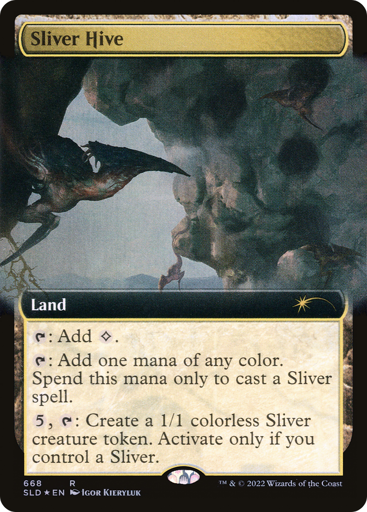 Sliver Hive (Extended Art) (668) Foil - Secret Lair Drop
