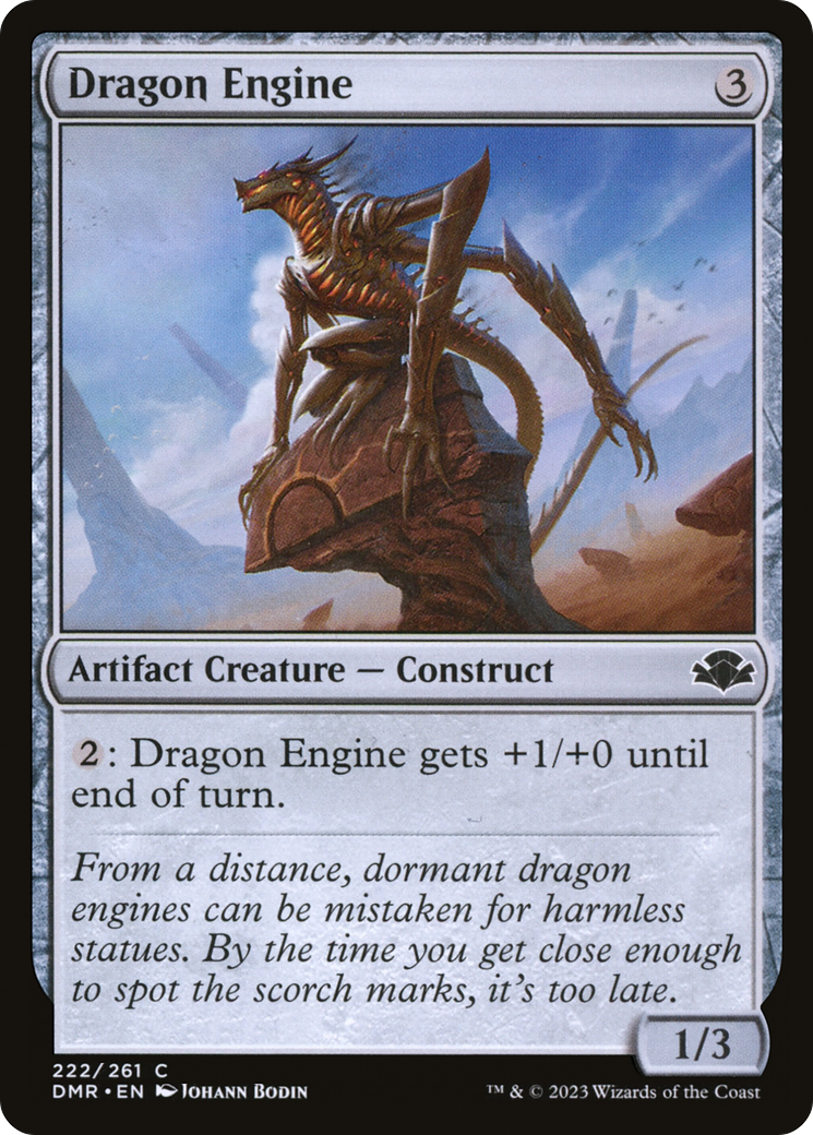 Dragon Engine (222) Foil - Dominaria Remastered