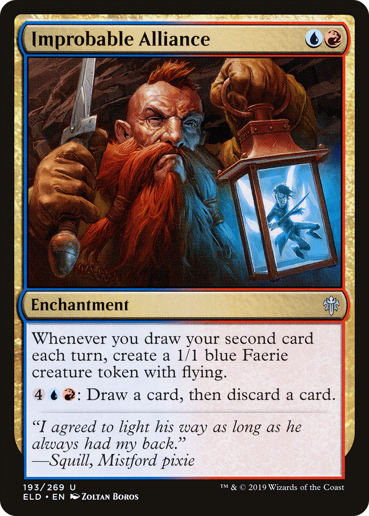Improbable Alliance (193) Foil - Throne of Eldraine