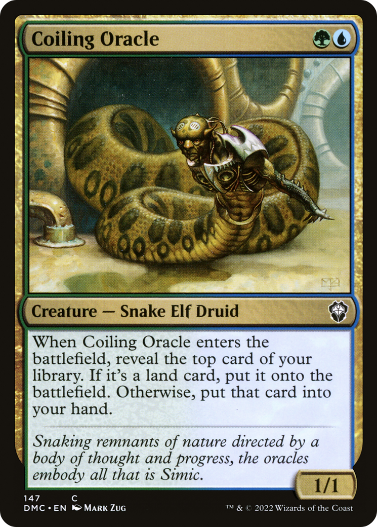 Coiling Oracle (147) - Dominaria United Commander