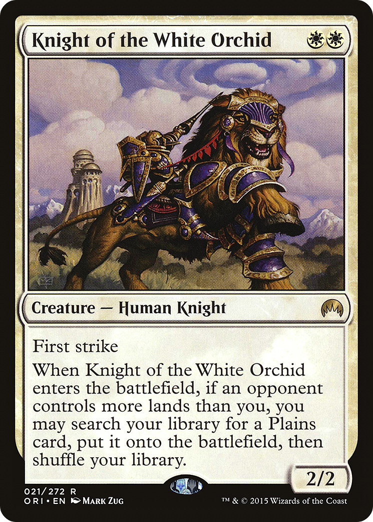Knight of the White Orchid (021) - Magic Origins