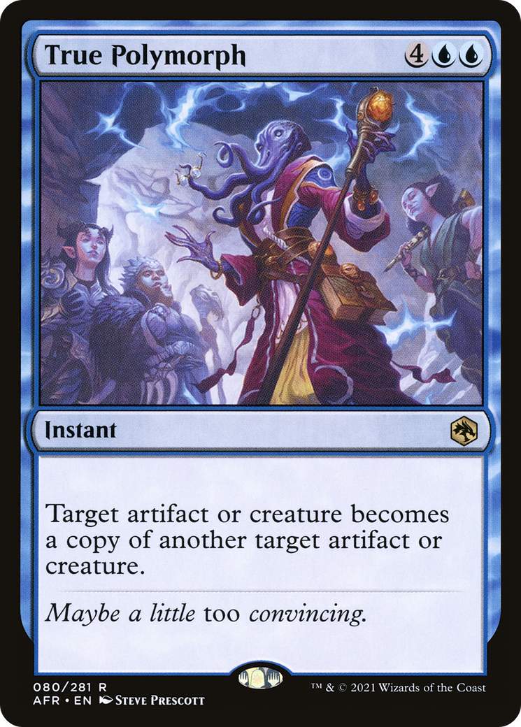 True Polymorph (080) Foil - Adventures in the Forgotten Realms