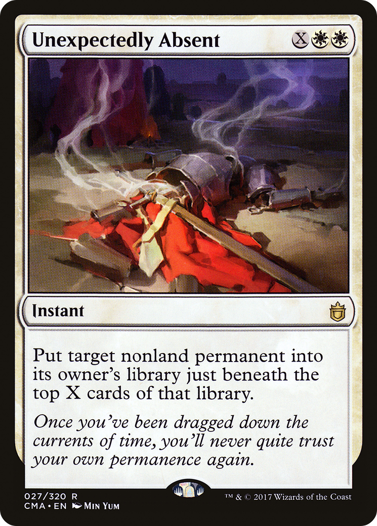 Unexpectedly Absent (027) - Commander Anthology