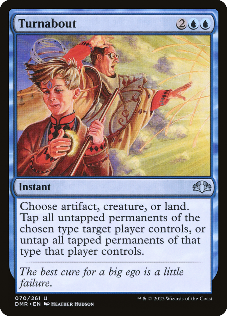 Turnabout (070) Foil - Dominaria Remastered