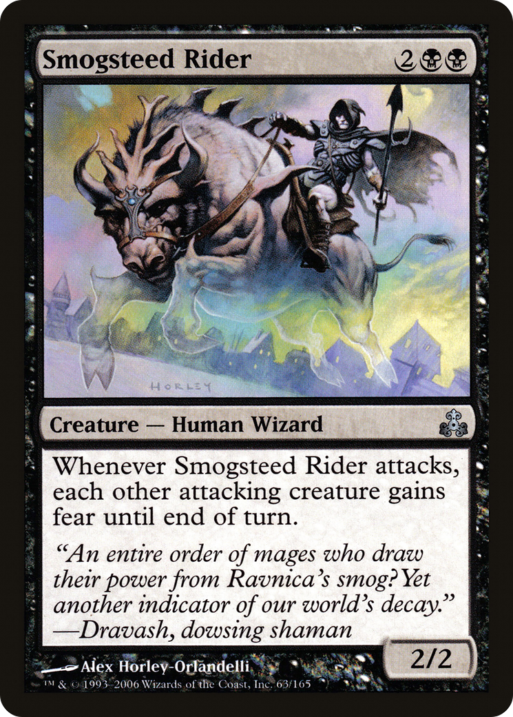 Smogsteed Rider (063) Foil - Guildpact