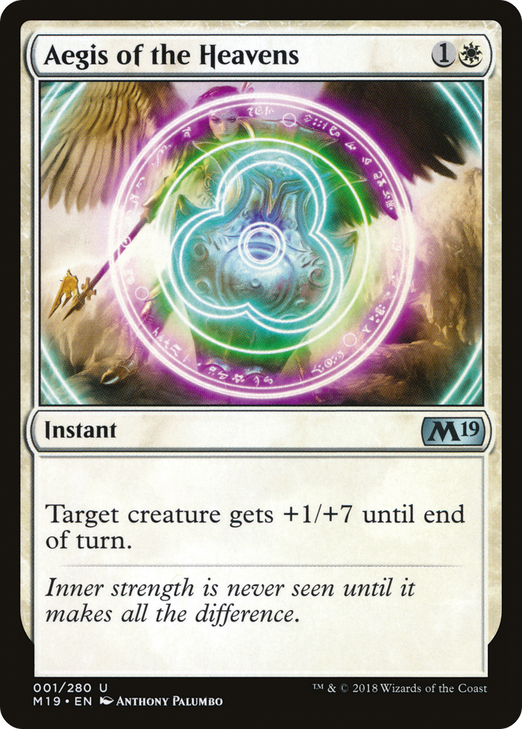 Aegis of the Heavens (001) - Core Set 2019