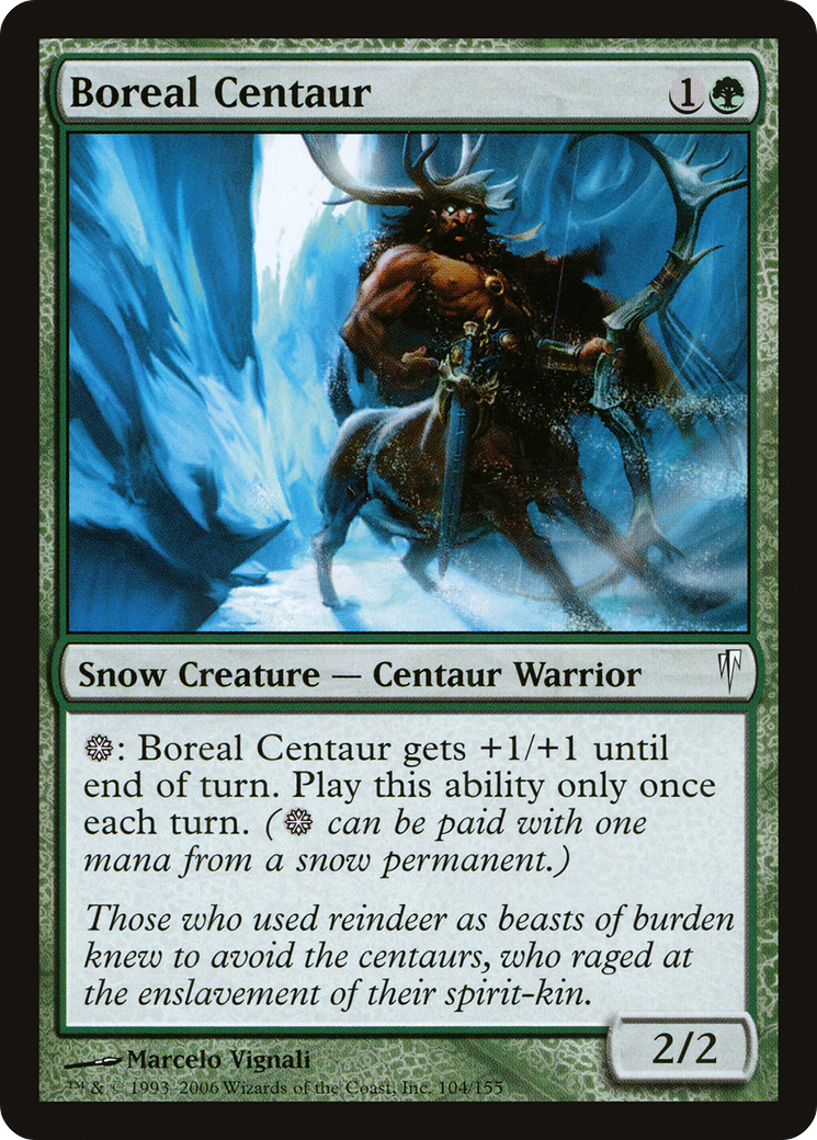 Boreal Centaur (104) Foil - Coldsnap