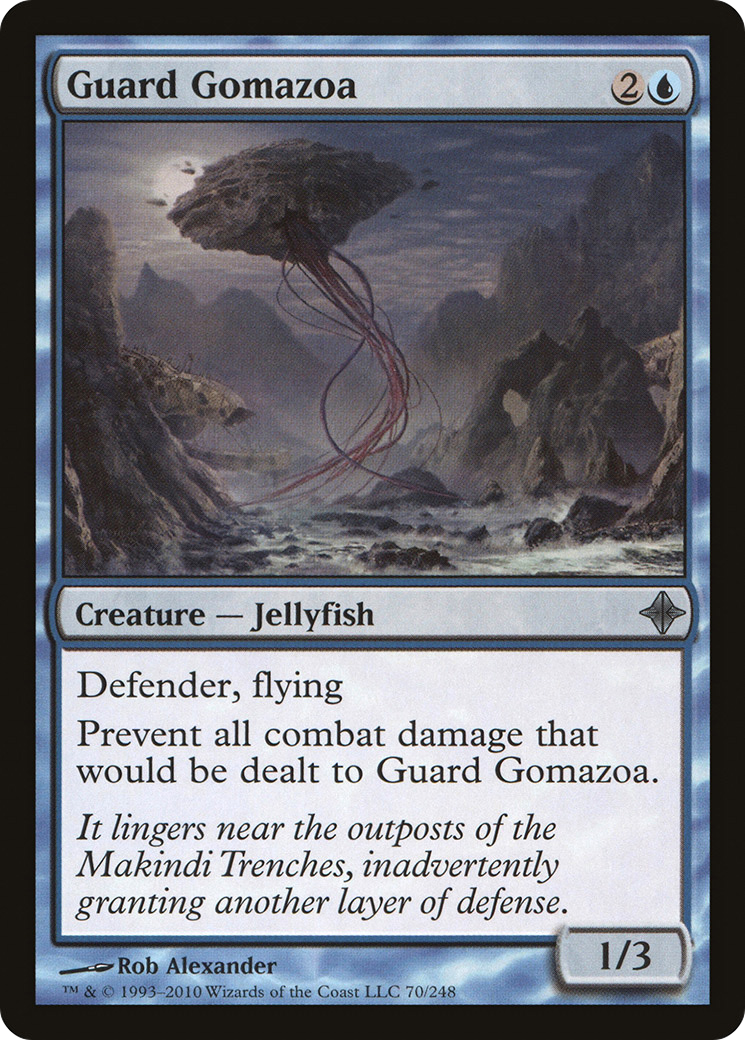 Guard Gomazoa (070) Foil - Rise of the Eldrazi
