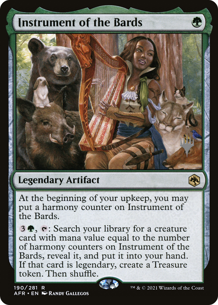 Instrument of the Bards (190) Foil - Adventures in the Forgotten Realms Promos