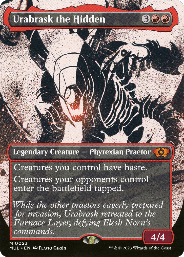 Urabrask the Hidden (Showcase) (023) - Multiverse Legends
