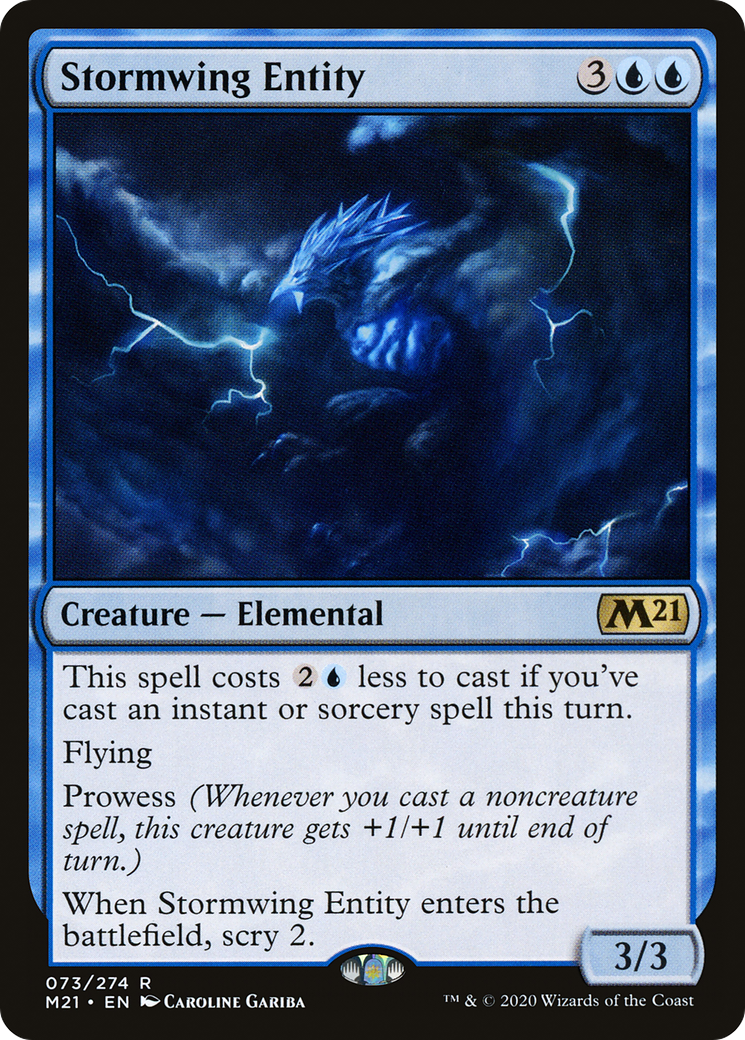 Stormwing Entity (073) Foil - Core Set 2021