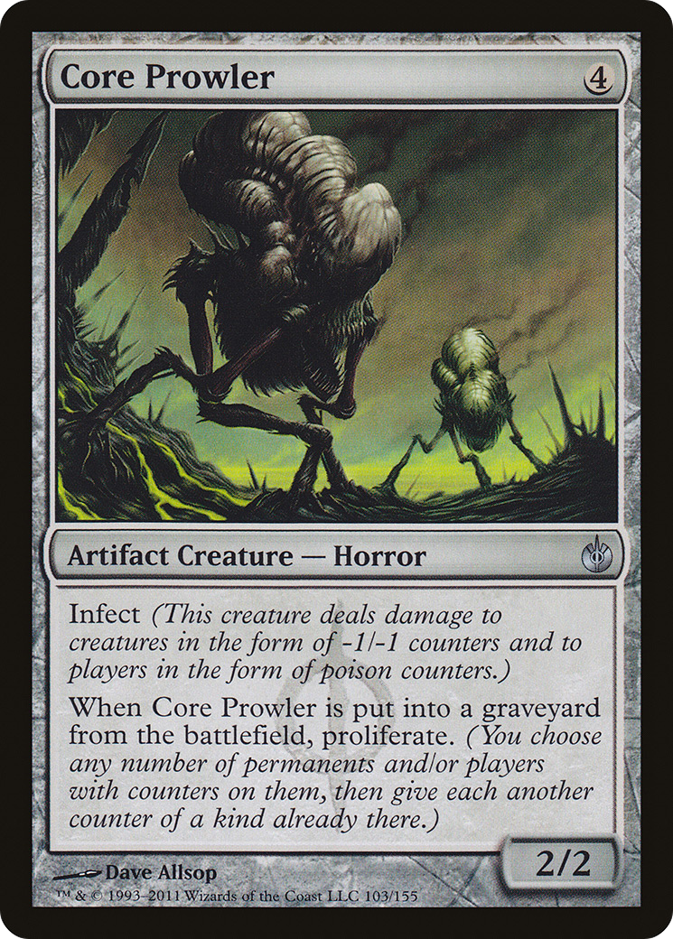 Core Prowler (103) Foil - Mirrodin Besieged